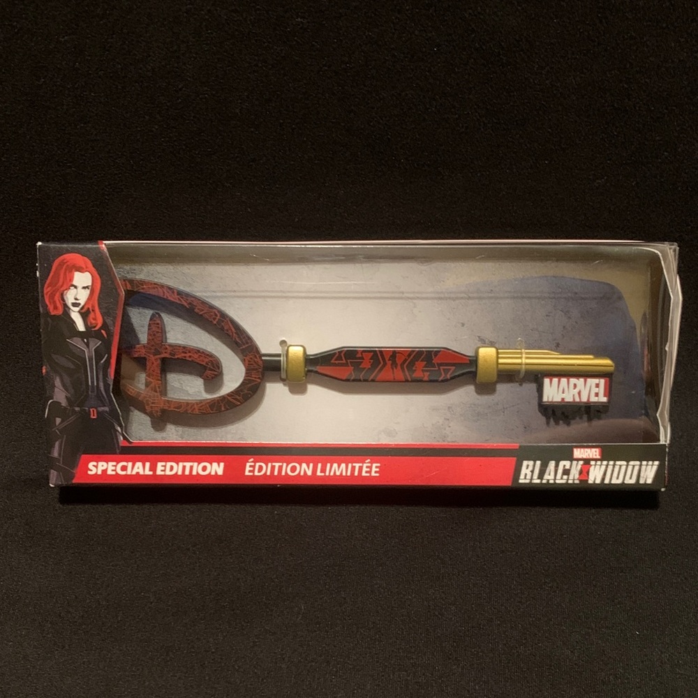 NWT Disney Marvel Black Widow Special Edition Collectible D Key